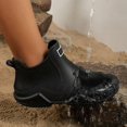 thumbnail image 4 of Deck Boots for Men，Outdoor Rubber Fishing Garden Waterproof Ankle Rain Boots, 4 of 5