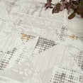 thumbnail image 6 of Nourison Glam Geometric Ivory/Multi 5'3" x 7'3" Area Rug, (5x7), 6 of 9