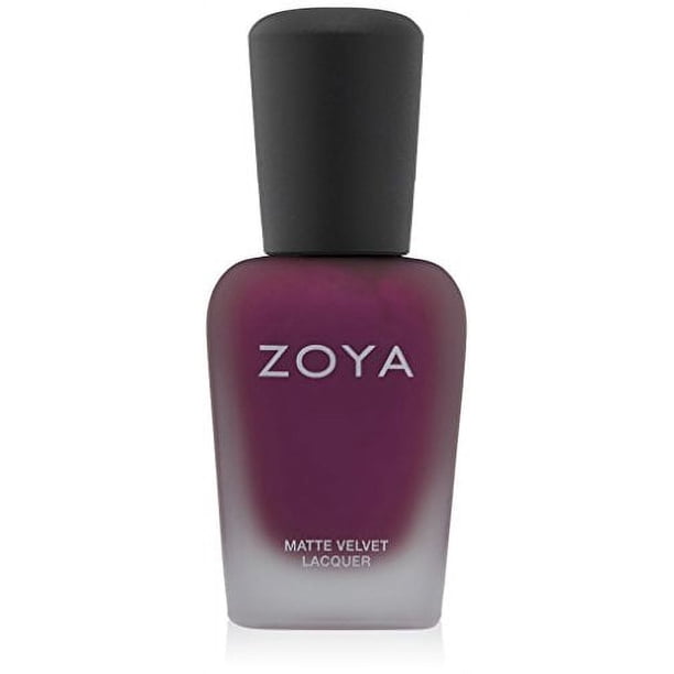 Esmalte de uñas ZOYA, Laca mate aterciopelada, 0.5 fl oz (Paquete de