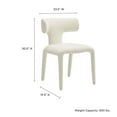 thumbnail image 4 of Modway Stellan Dining Chair in Cream, 4 of 10