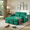 Green, variant on Howcool 54" 3-in-1 Convertible Sleeper Sofa Bed, Pull Out Loveseat Couch with Adjustable Backrest and Storage Pockets, Velvet Upholstery for Living Room or Apartment, Pink