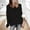 Black, variant on Aloohaidyvio Sweaters for Women,Womens Fashion Solid Long Sleeve Sweater Loose V-Neck Knitting Sweater