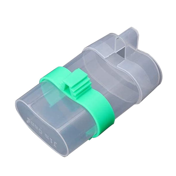 Bebedero Para Mascotas, Alimentador De Alimentos, Clip De Agua, Bebedero De Agua De Plástico De Premium Para Pájaros, Para Periquitos, Tortolitos, Aviario, Jaula Para Cacatúas Yuarrent HA023604-00