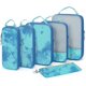 thumbnail image 1 of Juego de 6 cubos de compresión para viajes, bolsas ligeras organizadoras de equipaje, bolsas duraderas para ahorrar espacio, artículos esenciales de viaje, 1 of 7