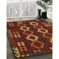 thumbnail image 2 of Ahgly Company Indoor Rectangle Traditional Reddish Brown Southwestern Area Rugs, 5' x 7', 2 of 6