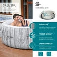 thumbnail image 5 of Bestway SaluSpa Fiji AirJet Inflatable Hot Tub w/ Cover w/ Pump #P09085, 5 of 13