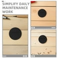 thumbnail image 3 of RENACLIPY 10Pcs Black Silicone Anti Slip Coasters for Tumbler Insulation and Surface Protection, 3 of 8