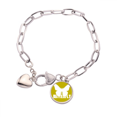 thumbnail image 1 of Insect Harm Fears Animal Butterflies Heart Chain Bracelet Jewelry Charm Fashion, 1 of 3
