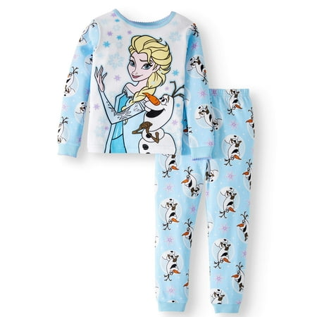 Cotton Tight Fit Pajamas, 2-piece Set (Toddler Girls)