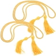 thumbnail image 2 of Shisuyan Polyester Graduation Honor Cord Graduation Ceremony Yellow 2Set 65.24X1.18X0.79in, 2 of 8
