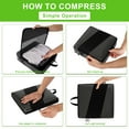 thumbnail image 3 of My Travel Dream 6Pcs Compressible Packing Cubes,Nylon Luggage Packing Organizers for Travel Accessories Space Saving Travel Bags for Carry On, Lightweight Laundry and Shoe Bag, 3 of 9