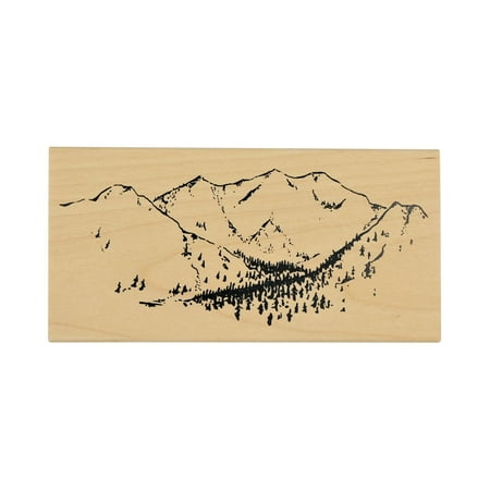 UPC: 0191518387704 | Mountains Wood Stamp by Recollections™