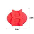 thumbnail image 2 of Wadada Silicone Turkey Lifter, Heat Resistant Non-Stick Poultry Lifter Turkey Roasting Sling Home Cooking Chicken Turkey Meat Lifter Mat Baking Pan Kitchen Tool, 23.2 x 12.4 in (Red), 2 of 6