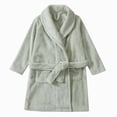thumbnail image 2 of zuwimk Boys Girls Bathrobes,Toddler Boy Girl Robes,Children's Plush Soft Coral Fleece Hooded Pajamas Sleepwear for Kids(Green,15-16 Years), 2 of 4