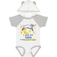 thumbnail image 3 of Inktastic I Love my Papa to the Moon and Back Cute Sheep Boys or Girls Baby Bodysuit, 3 of 5