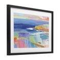 thumbnail image 2 of Stupell Industries Coastal Hawaii Coastline Abstraction Black Framed Print Under Glass, 20 x 14, by Chromatic Storm Studio, 2 of 8