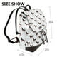 thumbnail image 2 of Easygdp Dachshund On A Skateboard Mochila de Cuero para Mujeres, Bolso de Hombro, Bolsos de Mano de Moda para Trabajo y Viajes, 2 of 4