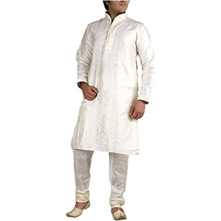 

Royal Men s Jacqaurd Emroidered Kurta Pyjama Set
