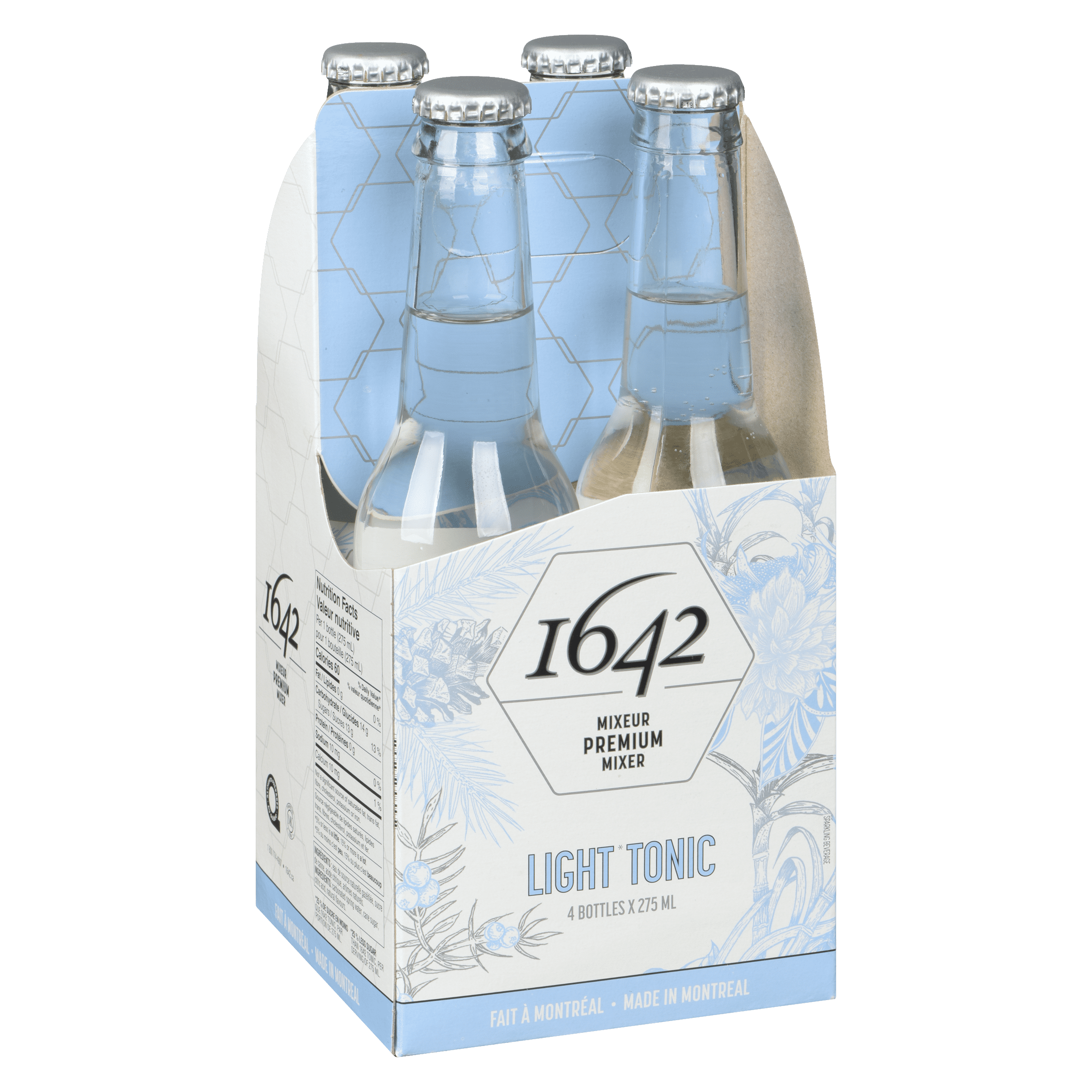 1642 TONIC LÉGER Tonic avec 25% moins de sucre