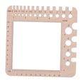 thumbnail image 1 of GUOOL Wood Knitting Gauge Rulers Crochet Accessories Quilting Rulers Knitting Tool A, 1 of 9