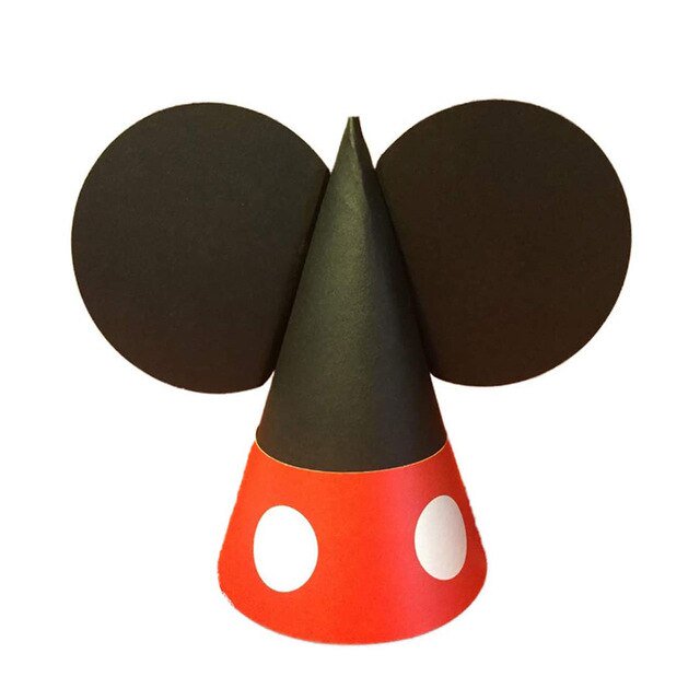 Disney-vajilla desechable con temática de Mickey Mouse para niños, suministros de vajilla para pastel de cumpleaños, evento, tazas, platos, Baby Shower