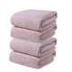 thumbnail image 1 of Paquete de 4 Toallas de Terciopelo para El Cabello para Adultos | Toalla de Microfibra Superabsorbente de Secado Rápido | Toalla de Playa y Baño a Rayas de 75 X 35 Cm para Casa, Viajes y Gimnasio, 1 of 1