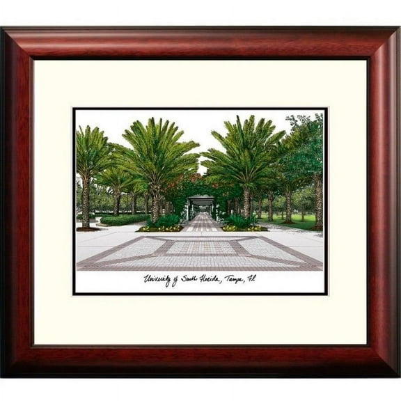University of South Florida Alumnus Framed Lithograph