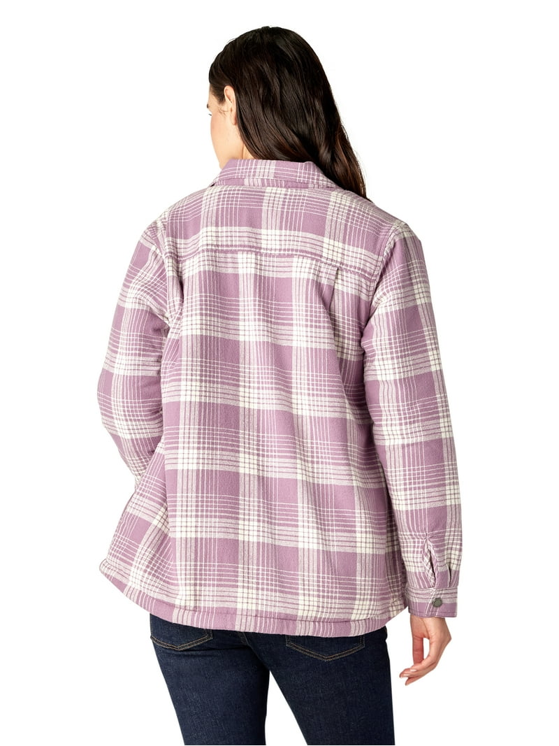 Dickies Women's Classic Long Sleeve Stretch Poplin Shirt - Tailored Fit