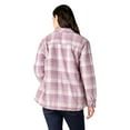 thumbnail image 3 of Genuine Dickies Women's Sherpa Lined Flannel Shirt Jacket, 3 of 9