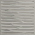 thumbnail image 5 of Ekena Millwork 19 5/8"W x 19 5/8"H Enterprise EnduraWall Decorative 3D Wall Panel, Bright Coat Gold (Covers 2.67 Sq. Ft.), 5 of 6