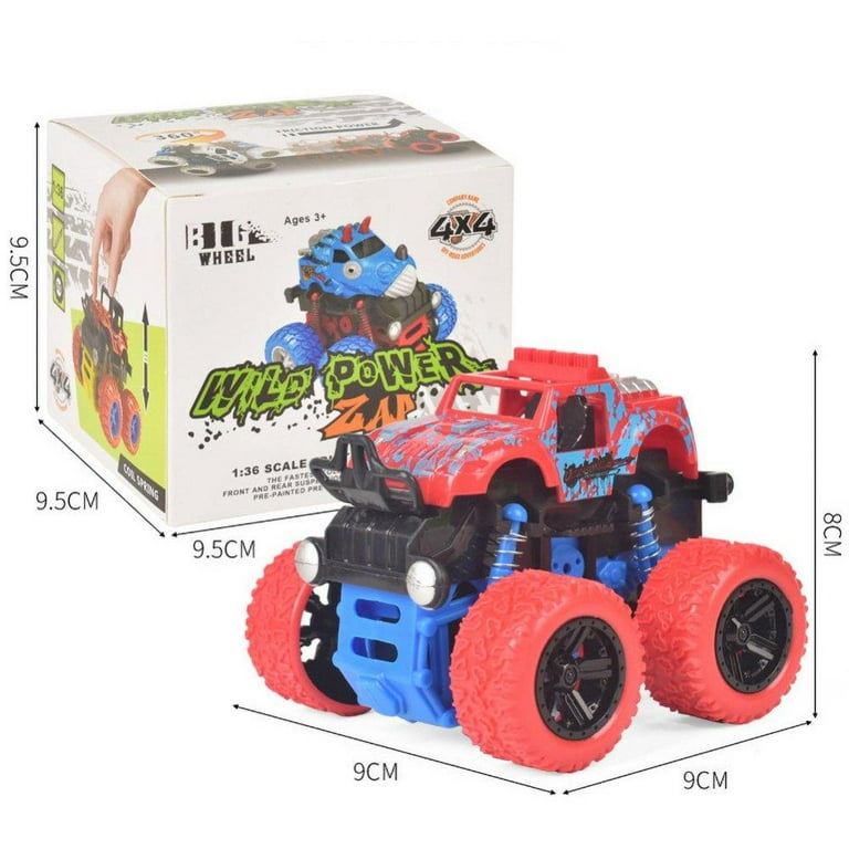 Friction Power Monster Truck SUV Four-wheel Drive Off-road Vehicle Stunt  Dump Inertia Car Toy Dinosaur Children Boys Girls Gifts - AliExpress