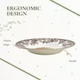 thumbnail image 6 of Spode Woodland Pheasant 9" Soup Plate - Rustic Fine Earthenware Bowl with Game Bird Design for Soup, Pasta or Salad - Dishwasher, Microwave, Oven & Freezer Safe, 6 of 7