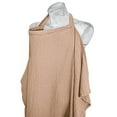 thumbnail image 6 of Nursing Cover with Arch Neckline Soft Adjustable Breathable Privacy Breastfeeding Nursing Apron, 6 of 6