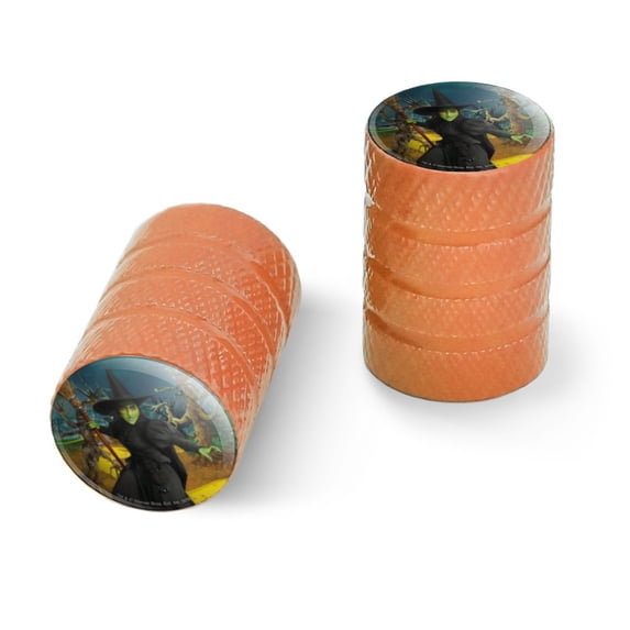 Wizard of Oz Wicked Witch Character Motorcycle Bicycle Bike Tire Rim Wheel Aluminum Valve Stem Caps