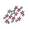 thumbnail image 4 of Parches para planchar, 10 Uds., parches bordados, parches bordados para planchar con estrellas, parches de costura coloridos, apariencia llamativa Jadeshay  A, 4 of 8