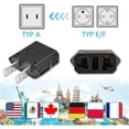 thumbnail image 2 of Universal Travel Adapter, USA to France Plug Adapter, Compact Portable Socket, 2 of 5
