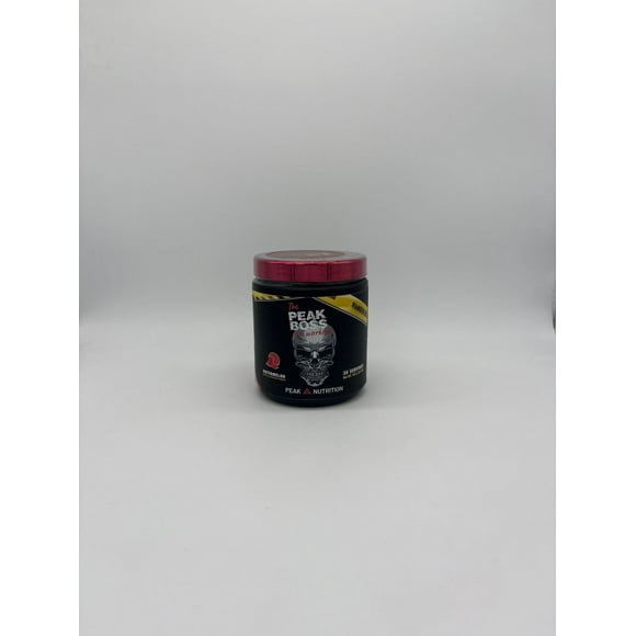 The Peak Boss Pre Workout Sabor Sandía | Suplemento Pre Entrenamiento con 30 Servings - Peak Nutrition