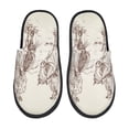 thumbnail image 1 of Balery Cowboys Riding Horses In Desert Pantuflas de Casa de Felpa Silenciosas con Diseño Estampado, Zapatillas Cómodas Antideslizantes de Algodón para Interior-Large, 1 of 8