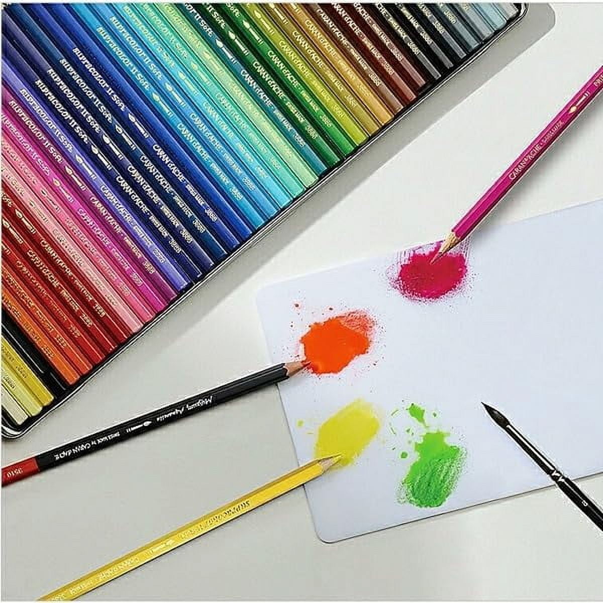CREATIVE ART MATERIALS Caran D'ache Supracolor Metal Box Set Of 18