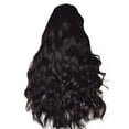 thumbnail image 3 of SUCS Outdoor electronic productsBlack Synthetic Wigs Natural Looking Long Wavy Middle Side Parting No-Lace Women Black ONE, 3 of 5