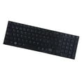 thumbnail image 2 of Laptop Keyboard with Frame Matte Durable Notebook Keyboard Keypad for A660 A665 A6650 A600D Replacement Accessories , Spanish, 2 of 7