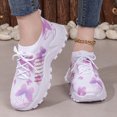 thumbnail image 7 of Willtoo Women's Breathable Hollow Mesh Orthopedic Walking Shoes Flower Pattern Sneakers Colorful Tennis Shoes Comfort for All-Day Wear Sports Sandals, 7 of 7