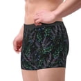 thumbnail image 2 of Fotbe Lavender Flowers Men’s Total Support Pouch Boxer Briefs, X-Temp Cooling, Moisture-Wicking Underwear, Regular, Long-leg and Trunk-Medium, 2 of 6