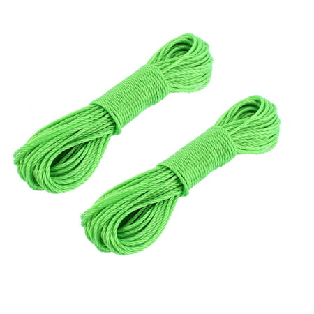 Outdoor Travel Business Laundry Washing Clothes Line Rope Clothesline Green (Best Rope For Outdoor Clothesline)