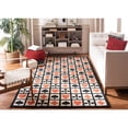 thumbnail image 4 of SAFAVIEH Chelsea Decker Poker Lovers Wool Area Rug, Ivory, 2'9" x 4'9", 4 of 5