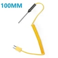thumbnail image 1 of Probe Thermocouple Accurate Stainless Steel K Type Probe Thermocouple For Temperature Control In Food Gels And Liquids, 1 of 5