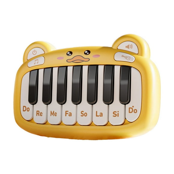 zanvin Toddler Piano Toy Keyboard, Light-Up Piano Musical Instrument, Learning Educational Toys for Toddler 3-6, Birthday Christmas Gifts