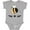 AC-Heather Grey, variant on Honey Bee Beekeeper Girls Baby Bodysuit