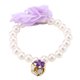 thumbnail image 3 of Collar De Perro Con Flor De Perlas Con Campana, Collar Elástico Ajustable Para Joyería De Cachorro, Ideal Para Uso Diario, 3 of 7