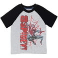 thumbnail image 3 of Marvel Spider-Man Miles Morales Big Boys 2 Pack T-Shirts Toddler to Big Kid, 3 of 5